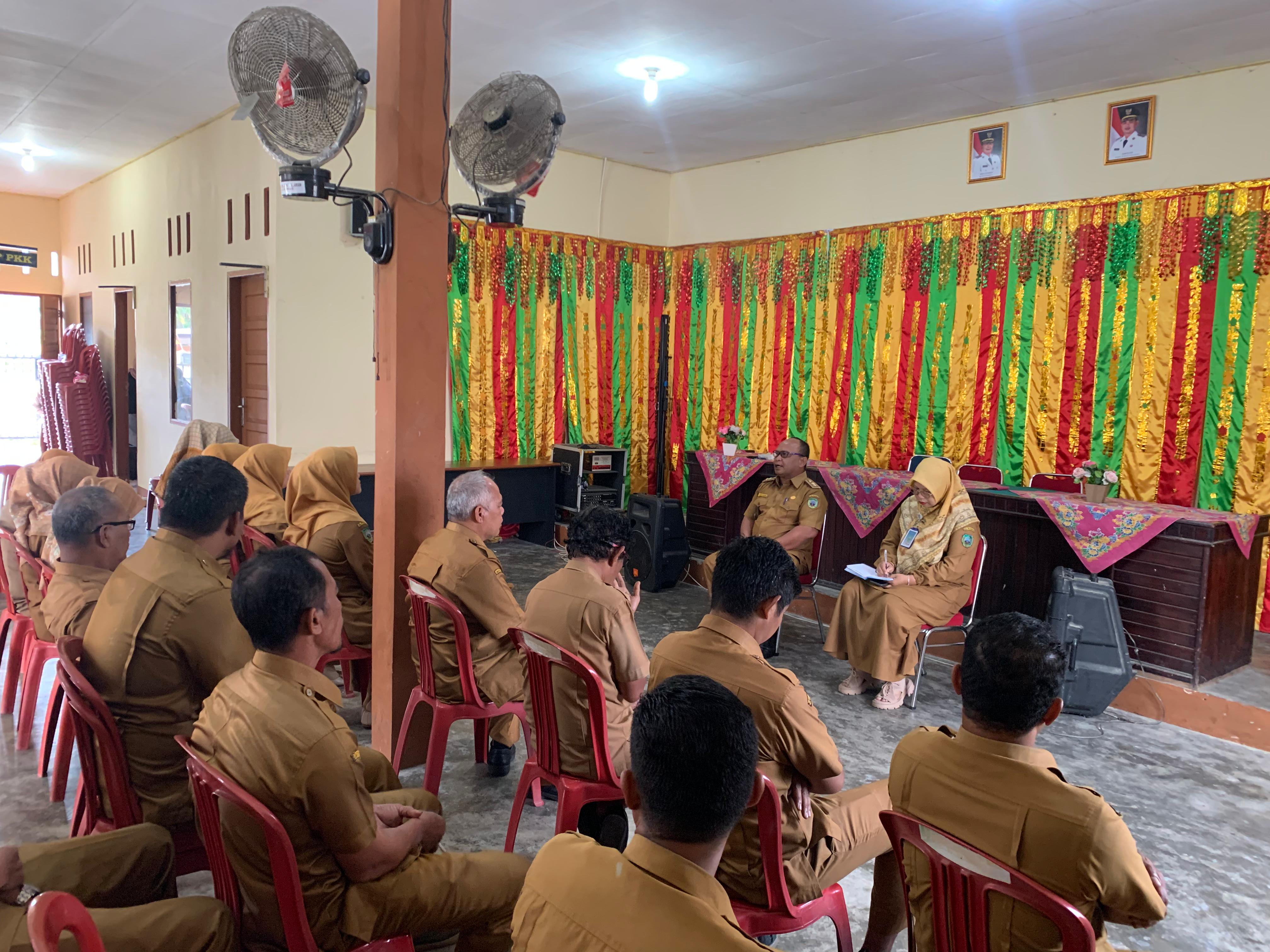 NAGARI DURIAN TINGGI GELAR RAPAT INTERNAL, MATANGKAN PERSIAPAN PENGUKUHAN NAGARI TANGGUH BENCANA DI PASAMAN