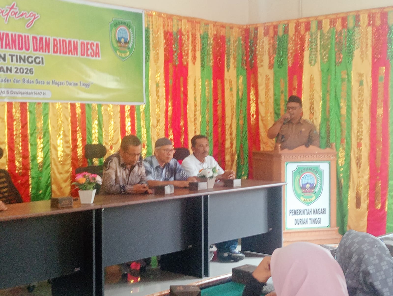 Pelatihan Kader Posyandu dan Bidan Desa, Wali Nagari Durian Tinggi Dorong Penguatan Layanan Kesehatan Nagari